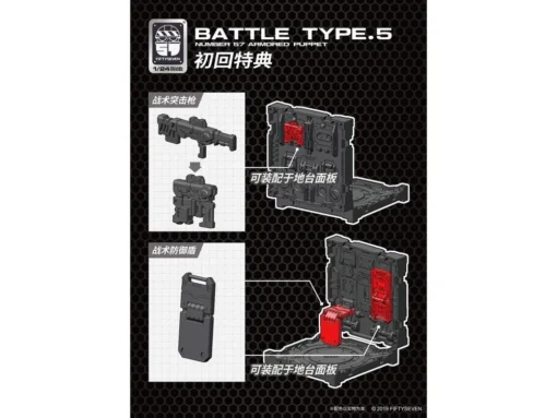 Bandai Number 57 Armored Puppet Battle Type.5 1/24 Scale Model Kit -Model Figures Store 04e9a4cd 9afa 4e36 9c8d 9c2438838a0a