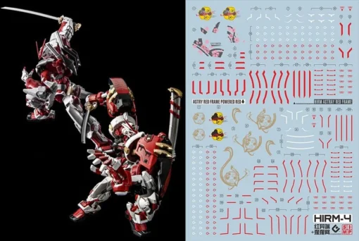 F20 HIRM Astray Red Frame Decal Sheet -Model Figures Store 06 10 F20HiRM 2