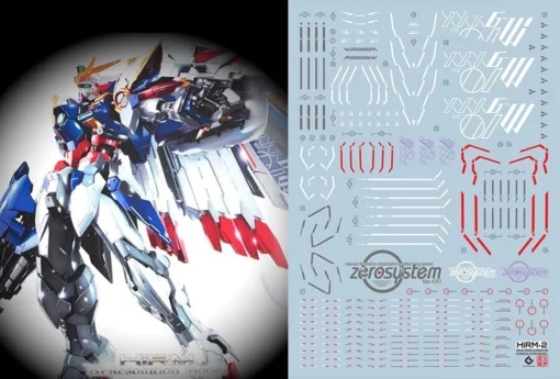 F23 HiRM Wing Gundam Zero Custom Decal Sheet -Model Figures Store 06 10 F23HiRM EW 2