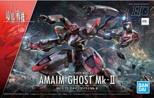 Bandai Kyoukai Senki HG AMAIM Ghost Mk-II 1/72 Scale Model Kit -Model Figures Store 1000167921 9