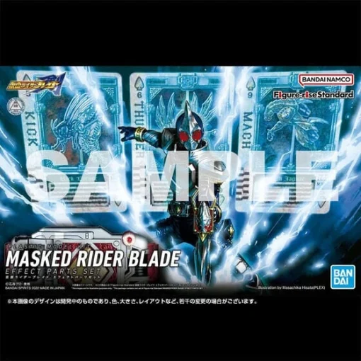 Bandai Kamen Rider Figure-rise Standard Kamen Rider Blade Effects Parts Set -Model Figures Store 1000186494 9