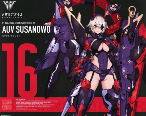 Megami Device Auv Susanowo Model Kit -Model Figures Store 10800250p