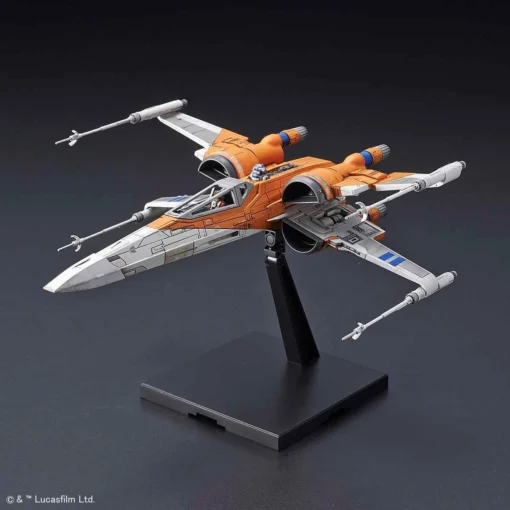 Bandai Star Wars The Rise Of Skywalker Poe's X-Wing Fighter 1/72 Scale Model Kit -Model Figures Store