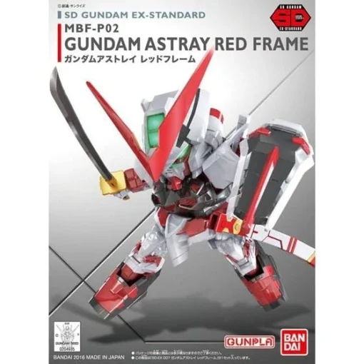 Bandai SD Gundam EX-Standard 007 Gundam Astray Red Frame -Model Figures Store 156 1561 s enlupphj3a58ar1zmhlqy03oank1