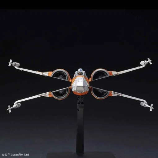 Bandai Star Wars The Rise Of Skywalker Poe's X-Wing Fighter 1/72 Scale Model Kit -Model Figures Store