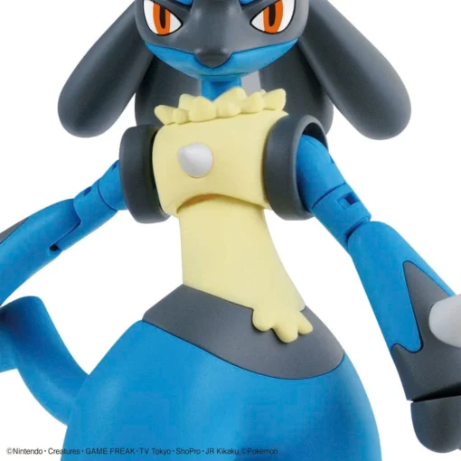 Bandai Pokemon Plamo Collection #44 Riolu & Lucario Model Kit -Model Figures Store