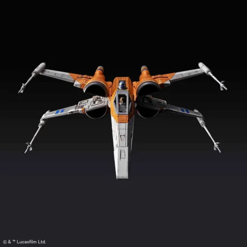 Bandai Star Wars The Rise Of Skywalker Poe's X-Wing Fighter 1/72 Scale Model Kit -Model Figures Store