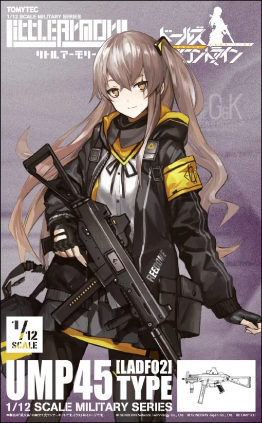 TomyTec Little Armory 1/12 LADF02 Dolls Frontline UMP45 Type Rifle -Model Figures Store 1 658466aa d260 4220 af90 d9f33494987f