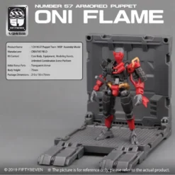 Number 57 Armored Puppet Oni Flame 1/24 Scale Model Kit -Model Figures Store 30b1b75c e2f4 4a13 934d 5172b13c6015 1