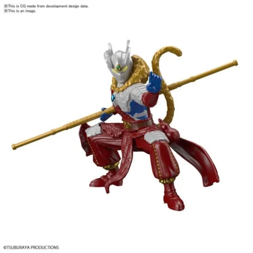 Bandai Ultraman Armour Of Legends Ultraman Zero (Wukong Armour) Model Kit -Model Figures Store 5a