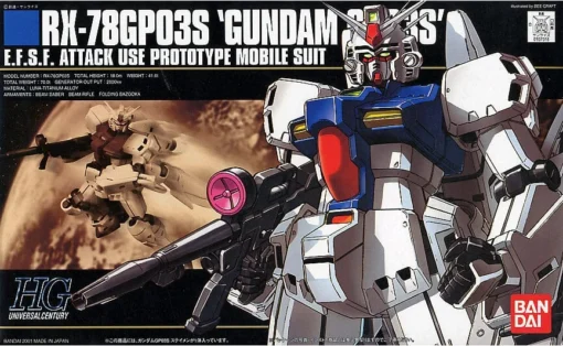 Bandai HGUC 1/144 #025 RX-78GP03S Gundam Stamen -Model Figures Store 6fa2566a 0f86 4c06 832d 995a10728ca3