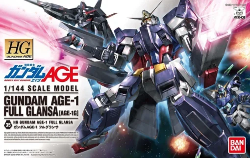 Bandai HGAGE 1/144 #35 Gundam Age 1 Full Glansa -Model Figures Store 819FURPtX6L. SL1500