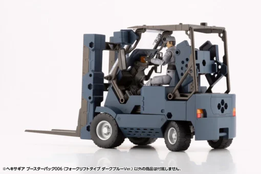 Hexa Gear Booster Pack 006 Forklift (Dark Blue Vers.) 1/24 Scale Model Kit -Model Figures Store HG089 boosterpack006 db 05