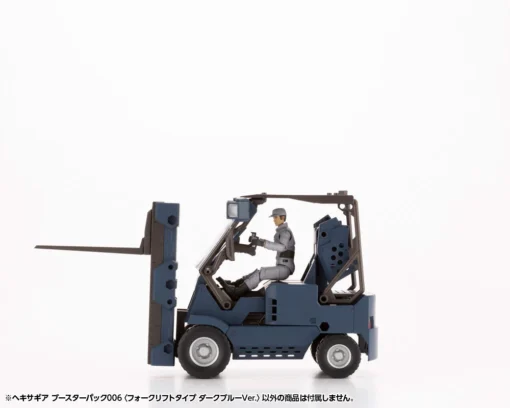 Hexa Gear Booster Pack 006 Forklift (Dark Blue Vers.) 1/24 Scale Model Kit -Model Figures Store HG089 boosterpack006 db 08