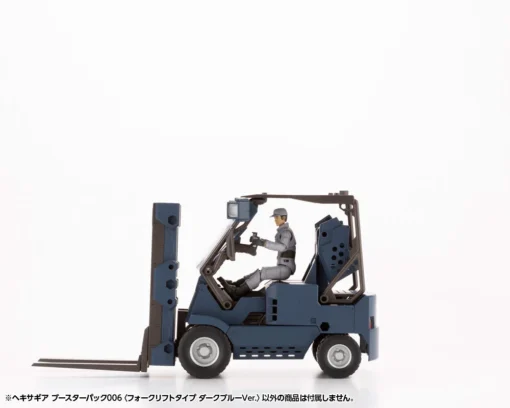 Hexa Gear Booster Pack 006 Forklift (Dark Blue Vers.) 1/24 Scale Model Kit -Model Figures Store HG089 boosterpack006 db 09