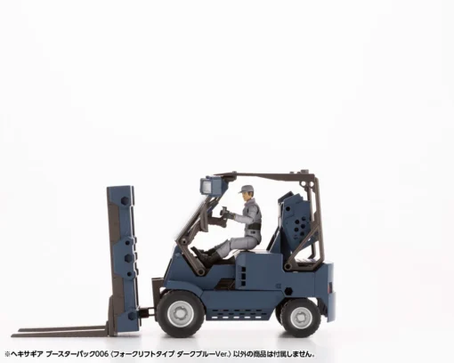 Hexa Gear Booster Pack 006 Forklift (Dark Blue Vers.) 1/24 Scale Model Kit -Model Figures Store HG089 boosterpack006 db 10