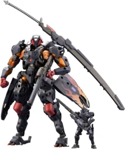 Kotobukiya Hexa Gear V-Thor & Pawn (Night Stalkers Ver.) 1/24 Scale Model Kit Set -Model Figures Store HG127 v thor x1 ns w