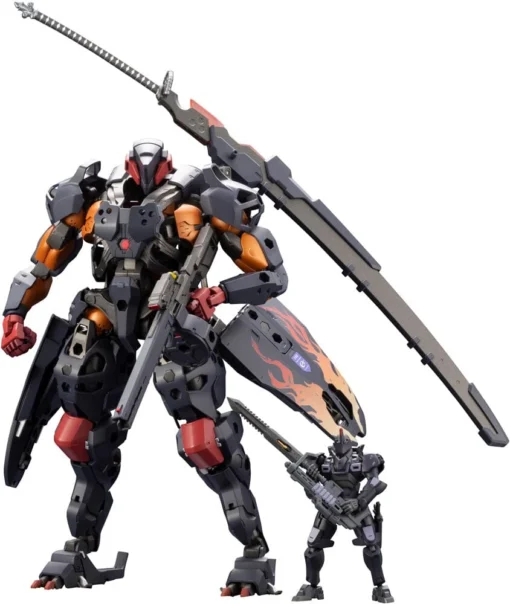 Kotobukiya Hexa Gear V-Thor & Pawn (Night Stalkers Ver.) 1/24 Scale Model Kit Set -Model Figures Store HG127 v