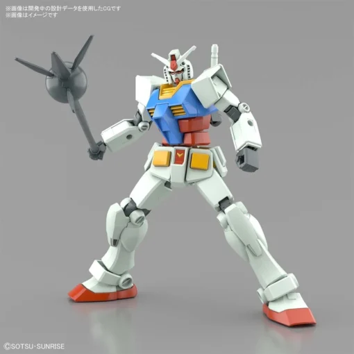 Bandai Entry Grade RX-78-2 Gundam (Full Weapon Set) -Model Figures Store bans62033 11