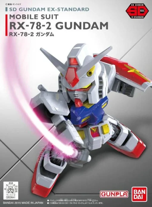 Bandai SD Gundam EX-Standard 001 RX-78-2 Gundam -Model Figures Store