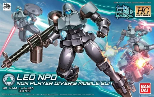 Bandai HGBD 1/144 #08 Leo NPD "Gundam Build Divers" -Model Figures Store hgbd leo npd box art