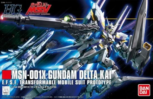 Bandai HGUC 1/144 #148 Gundam Delta Kai -Model Figures Store hguc msn 001x delta kai gundam pa