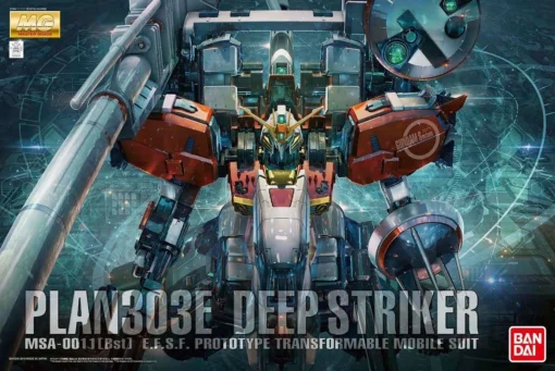 BANDAI MG 1/100 MSA-0011 DEEP STRIKER -Model Figures Store mg deep striker box art