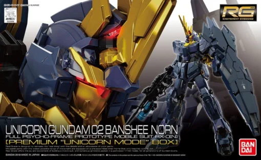 Bandai RG 27 SP 1/144 Banshee Norn [Premium Unicorn Mode Box] -Model Figures Store rg banshee norn premium unicorn mode