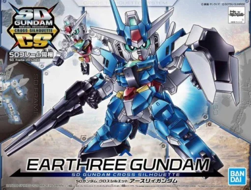 Bandai SD GUNDAM CROSS SILHOUETTE EARTHREE GUNDAM -Model Figures Store sdcs earthree gundam pa