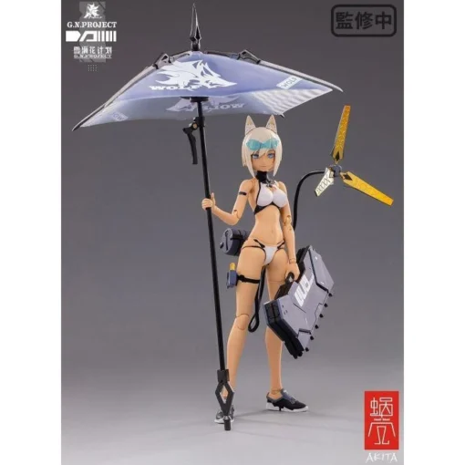 1/12 SNAIL SHELL G.N.PROJECT WOLF-001 SWIMSUIT BODY / ARMED SET -Model Figures Store sll50162 2