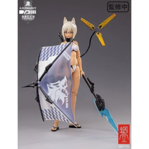 1/12 SNAIL SHELL G.N.PROJECT WOLF-001 SWIMSUIT BODY / ARMED SET -Model Figures Store sll50162 3