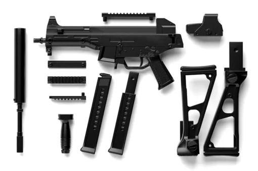 TomyTec Little Armory 1/12 LADF02 Dolls Frontline UMP45 Type Rifle -Model Figures Store tmt30343 2