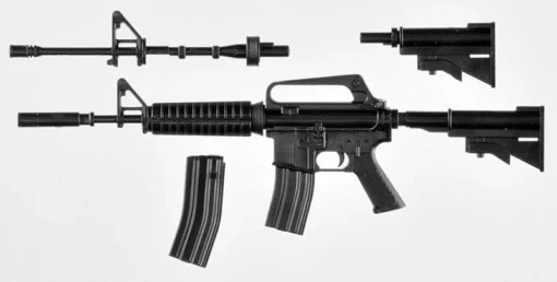 TomyTec Little Armory 1/12 LA080 XM177E2 / M653 Type Assault Rifle -Model Figures Store tmt32065 0